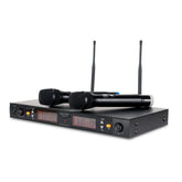 American Audio WM-219 Dual UHF Handheld Microphone Karaoke DJ Disco